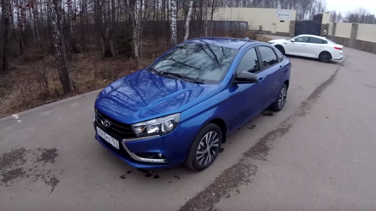 Анонс видео-теста Взял Lada Vesta AT - в пол на трассе я иду. Обороты!