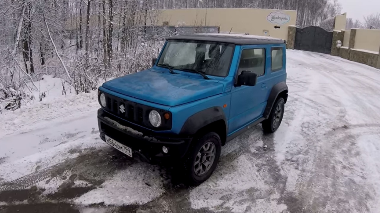 Анонс видео-теста Взял Suzuki Jimny - супер мобиль! Педаль в полу!