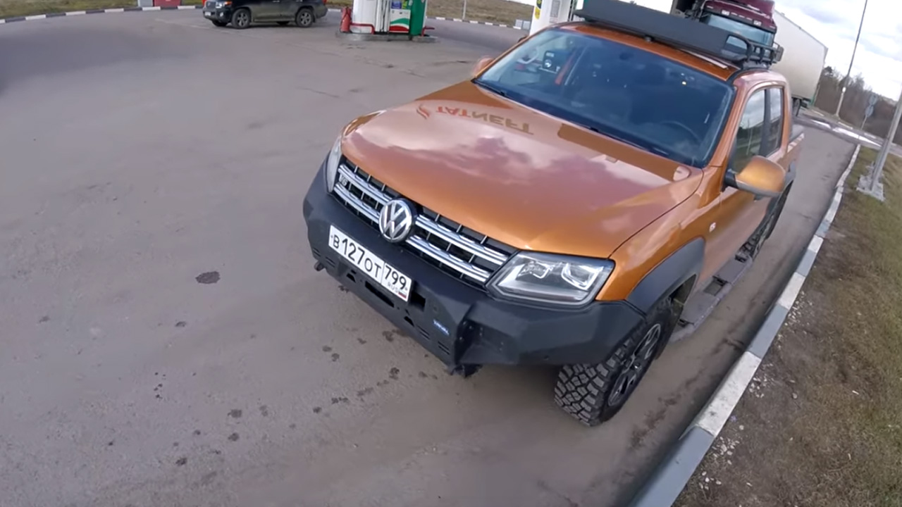 Анонс видео-теста Взял Amarok, рванул на бездорожье - что сможет Volkswagen?