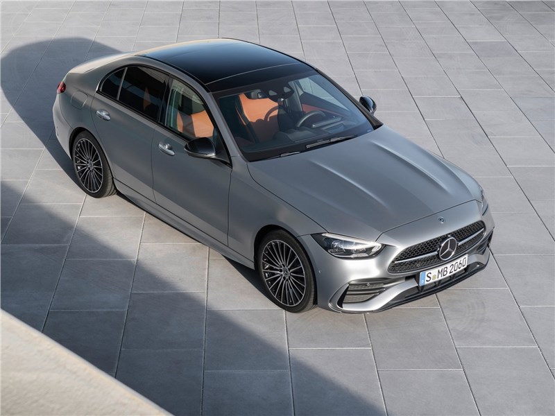 Mercedes-Benz C-Class (2022) вид сверху