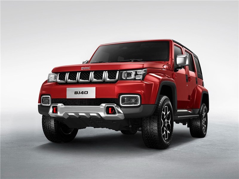 BAIC BJ40 (2023) вид спереди