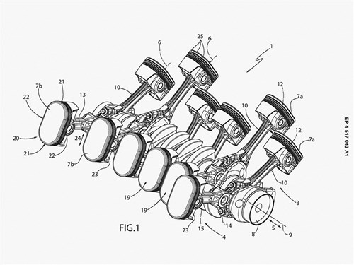 Ferrari запатентовала двигатель V12 с овальными поршнями